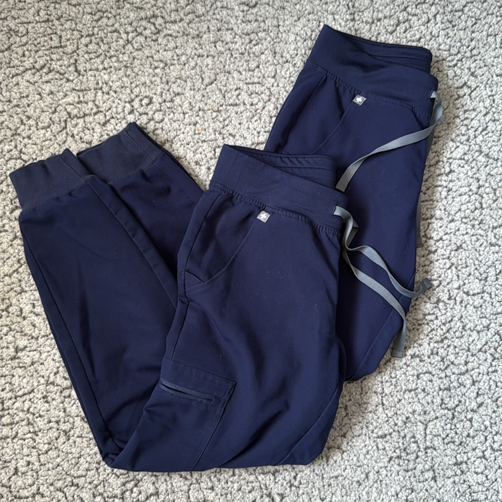 Figs Navy Blue Women's Pants